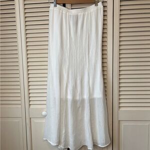 Alyx Cream A-Line Skirt